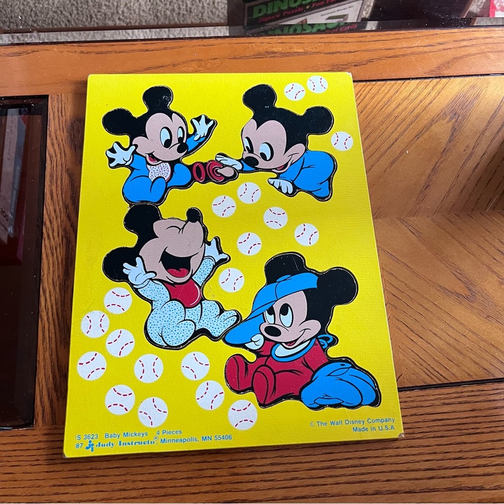 Vintage Playskool Disney Puzzles — set of 3